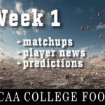 NCAA Week 1