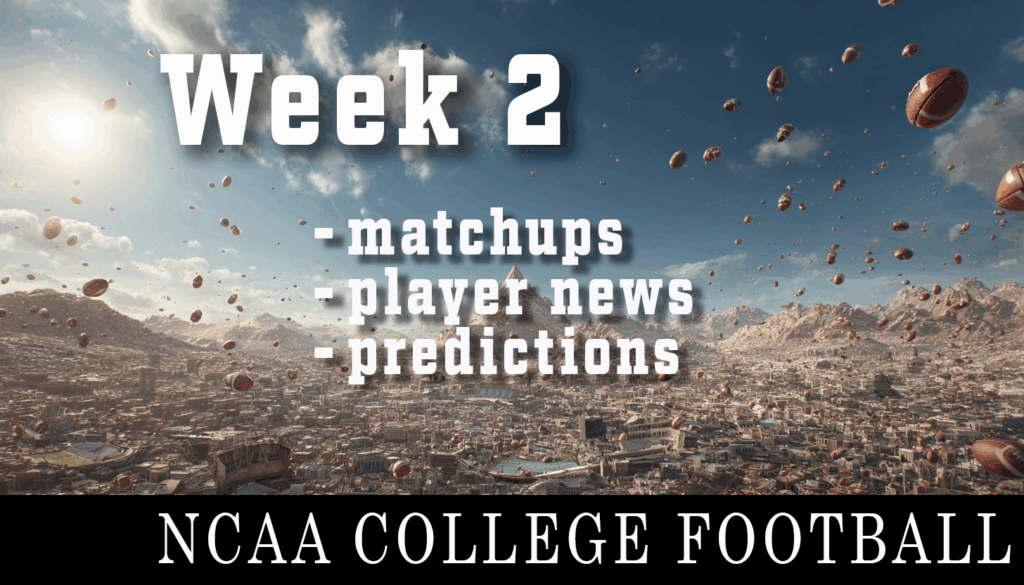 NCAA CFB Week 2